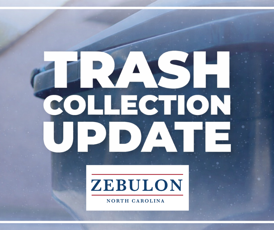 This week, trash and recycling will be collected on Friday, April 3, as scheduled.  There will be NO BULK PICKUP this week. The next date for bulk pickup date will be on Friday, April 10.