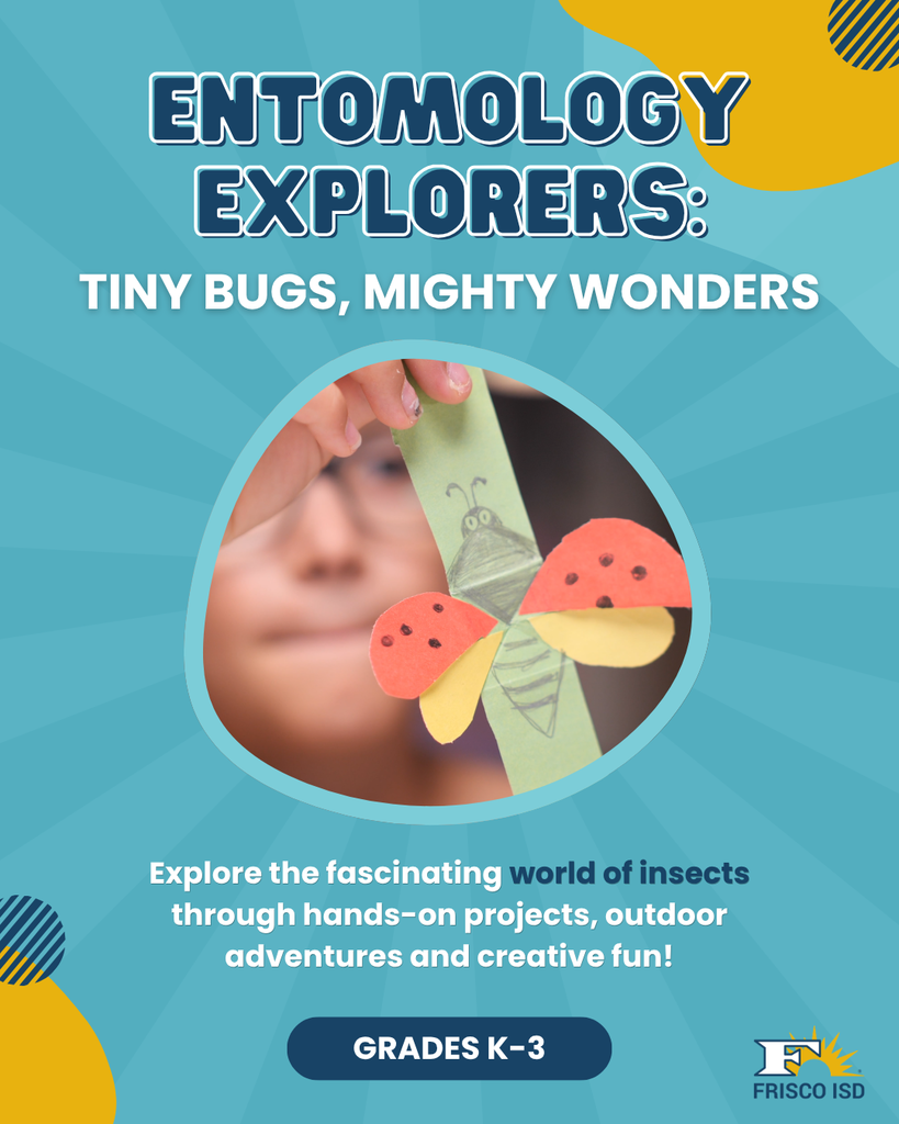 Kid playing with a insect craft