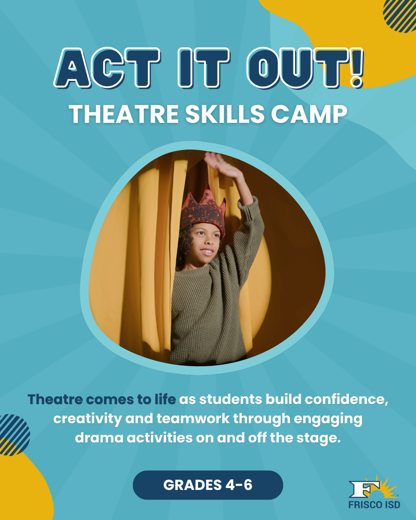 Kid participating in theatre