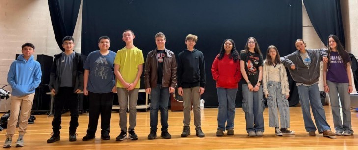 7th grade Band Students OMEA competition