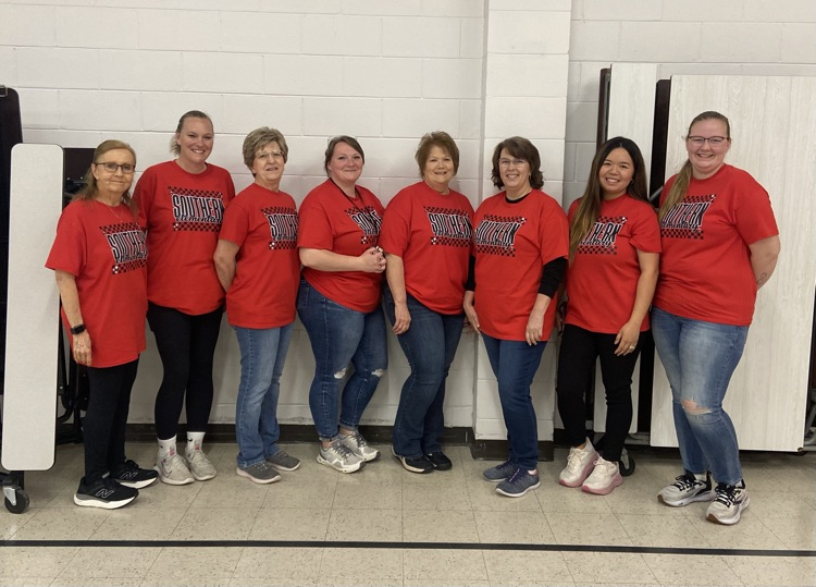 The image shows the dedicated paras at Southern Elementary  