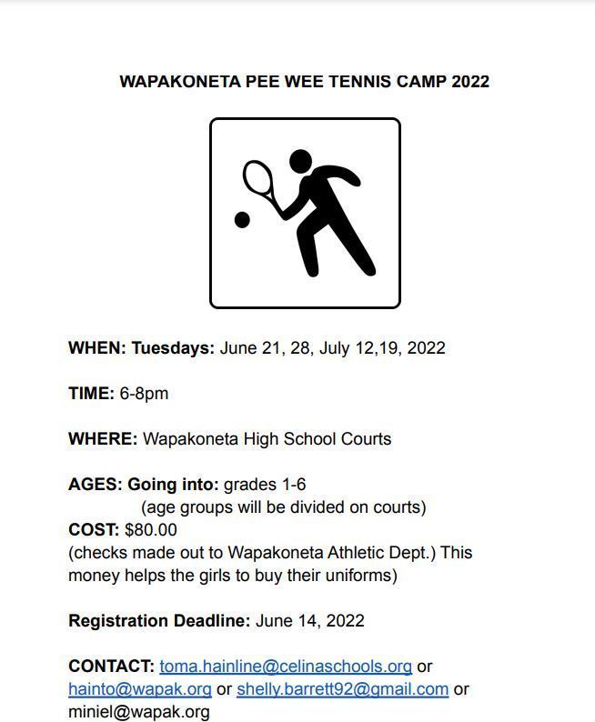 Tennis camp