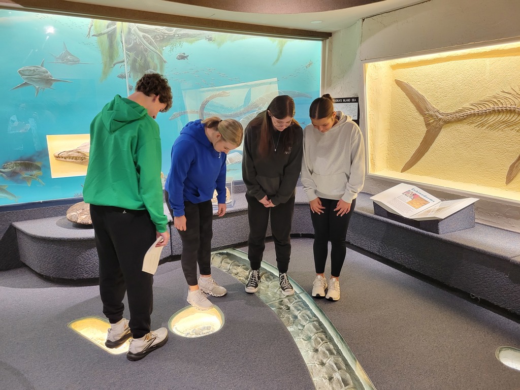 They discovered a large fossil found in Nebraska. 