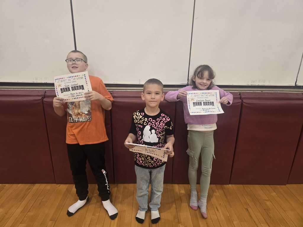 Students of the week.