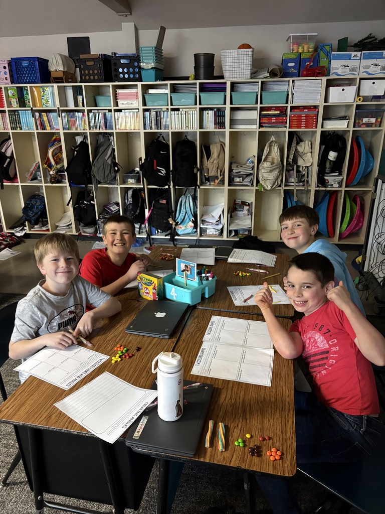 4th Grade Math With Skittles and Twizzlers