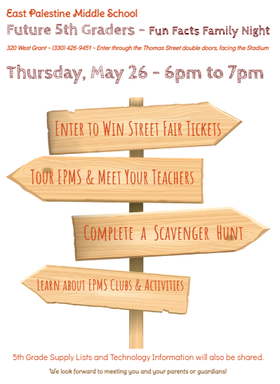 5th Grade Family Night