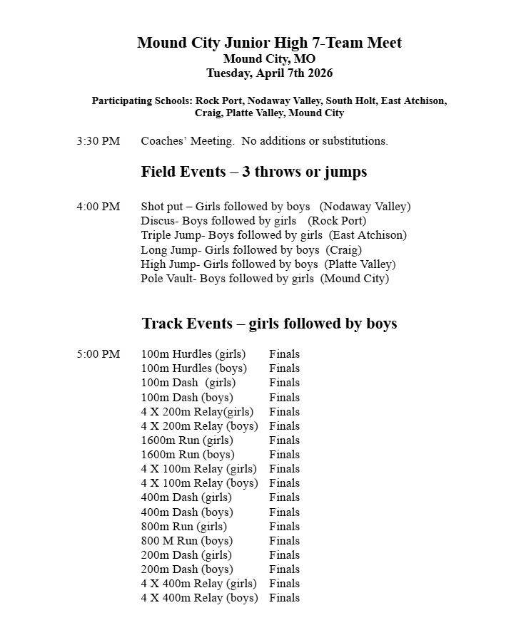 mound city meet