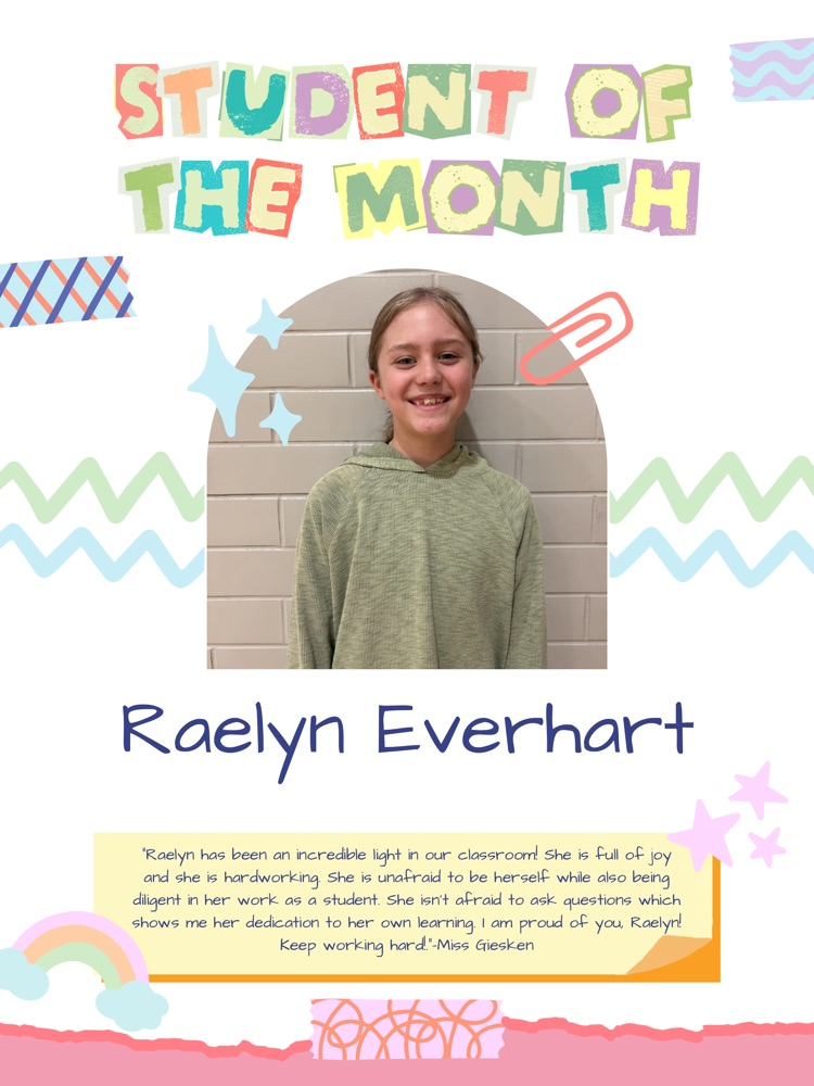 student of the month
