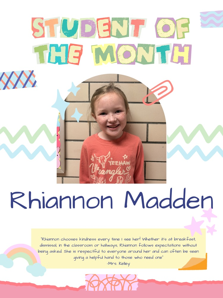 Student of the month