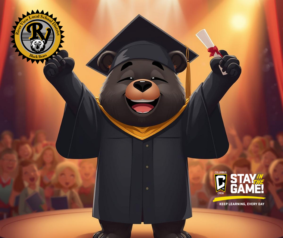 Graduating bear