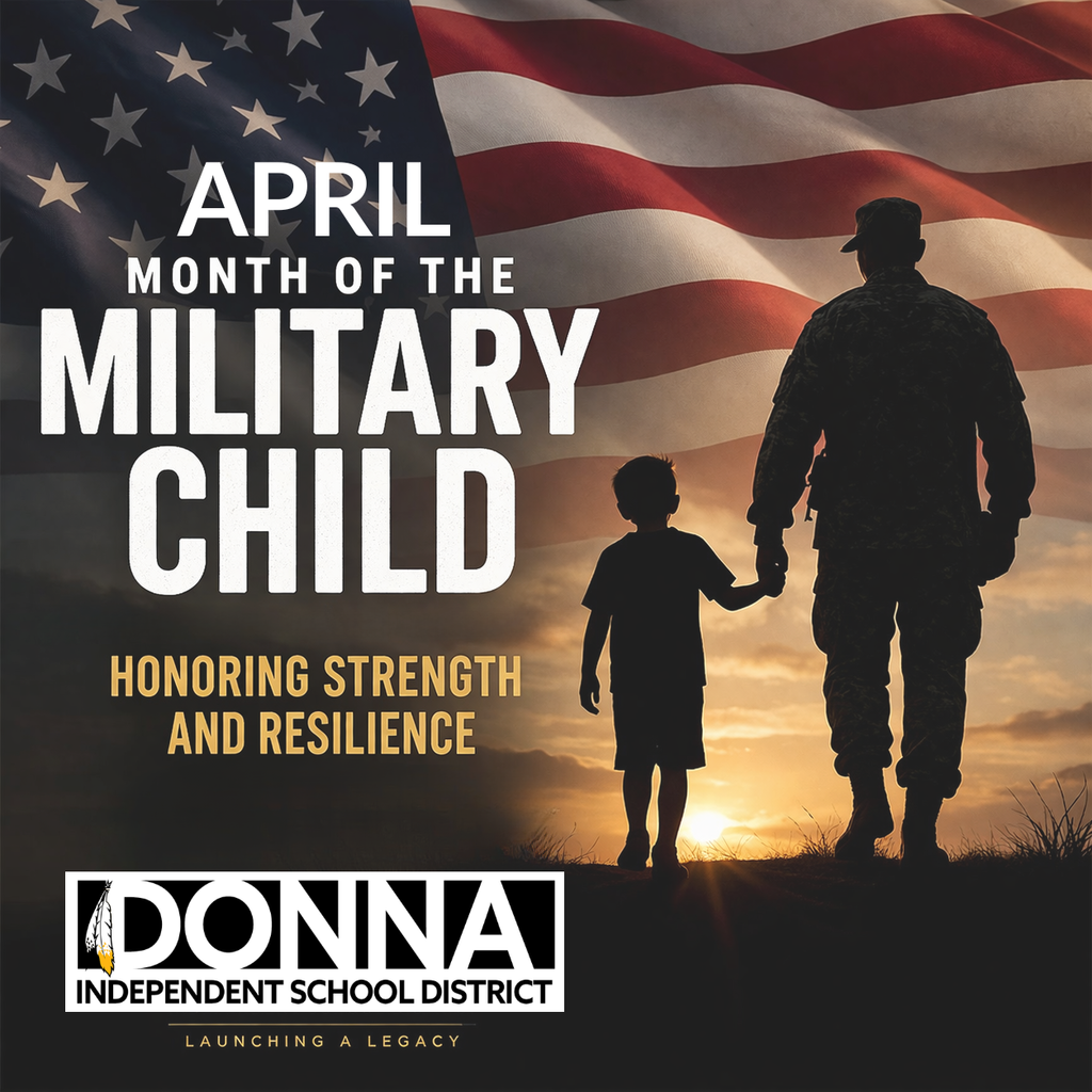 month of the military child flyer