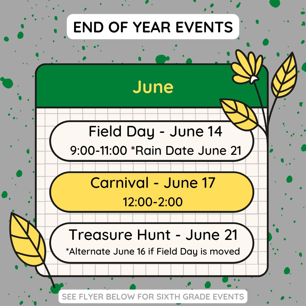 End of Year Events