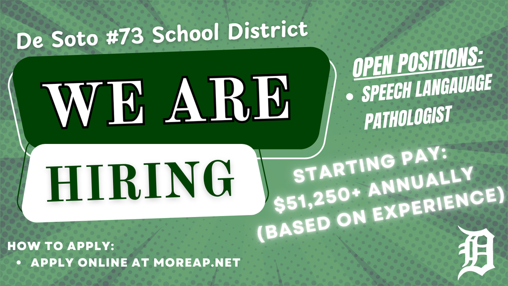 We are hiring flyer