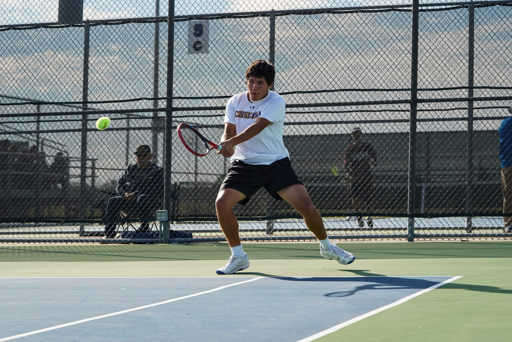 Prez Rios at district tennis