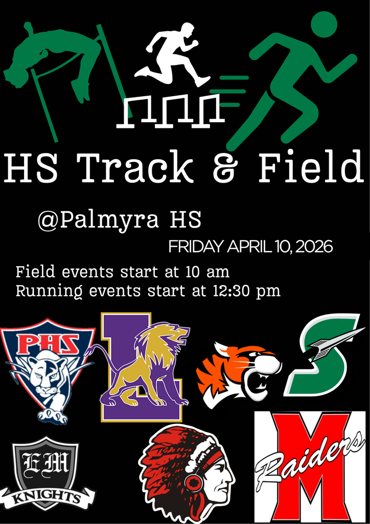 High School Track & Field Meet @ Palmyra