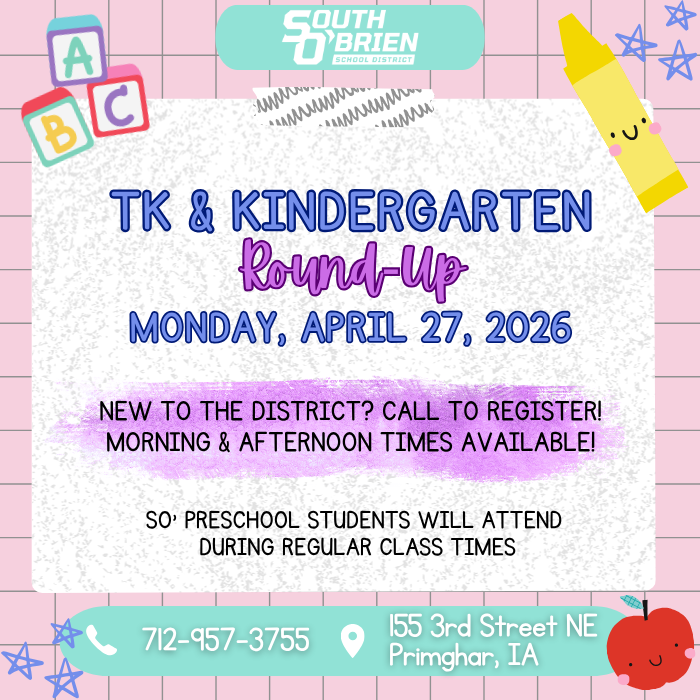 TK & Kindergarten Round-Up