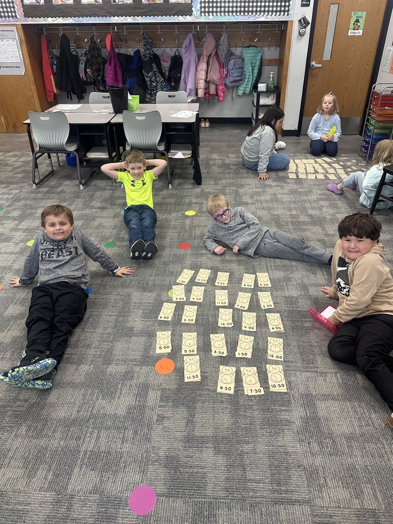 1st Grade Tells Time