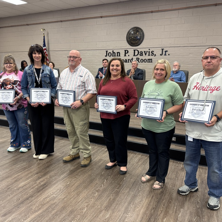 classified leadership cohort at board meeting