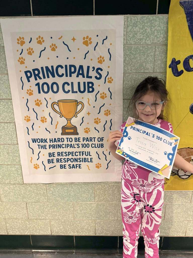 Principal 100 Club Winner!