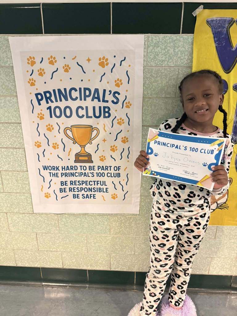 Principal 100 Club Winner!