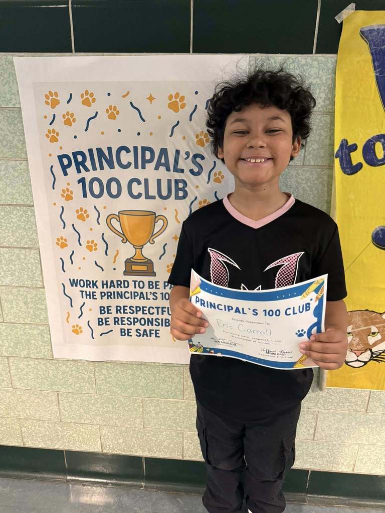 Principal 100 Club Winner!