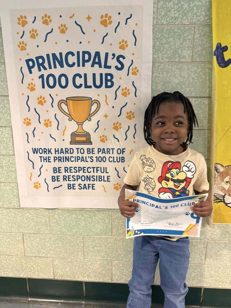 Principal 100 Club Winner!