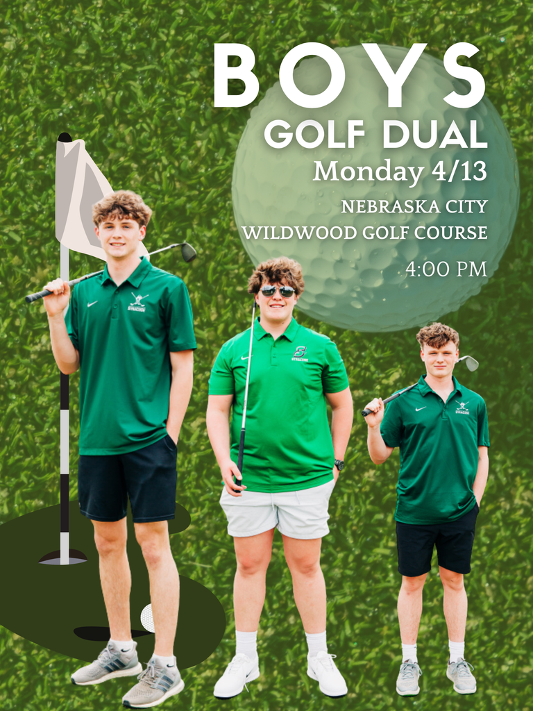 Boys Golf Dual @ Nebraska City - Wildwood