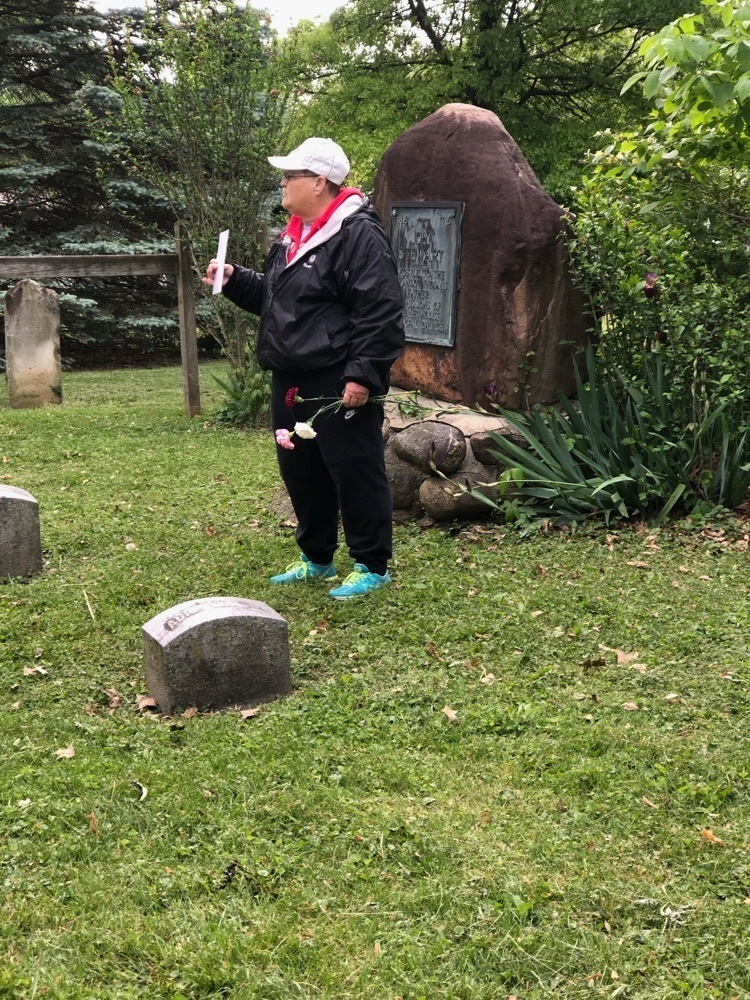 students with historian