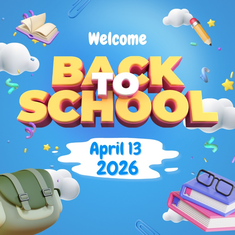 welcome back flyer