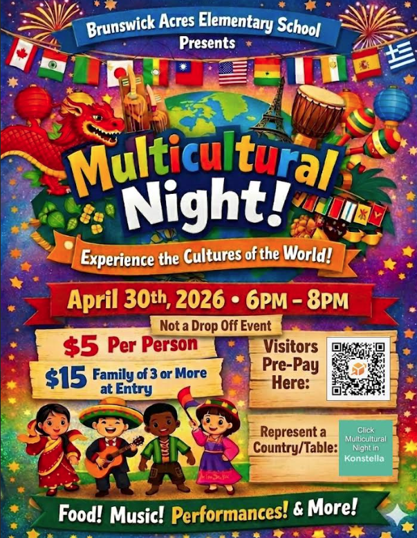 Multicultural Night - April 30th A Family Event!