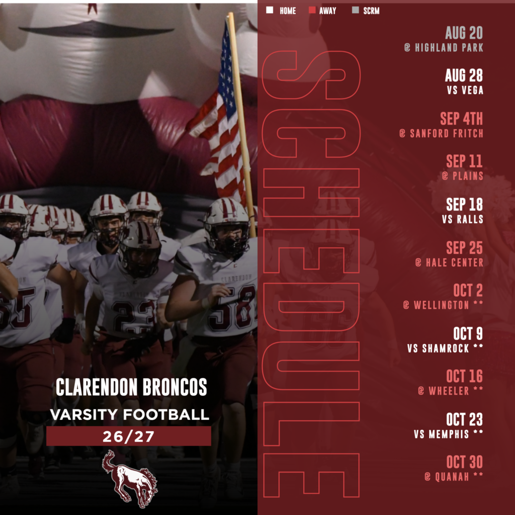 Football Schedule
