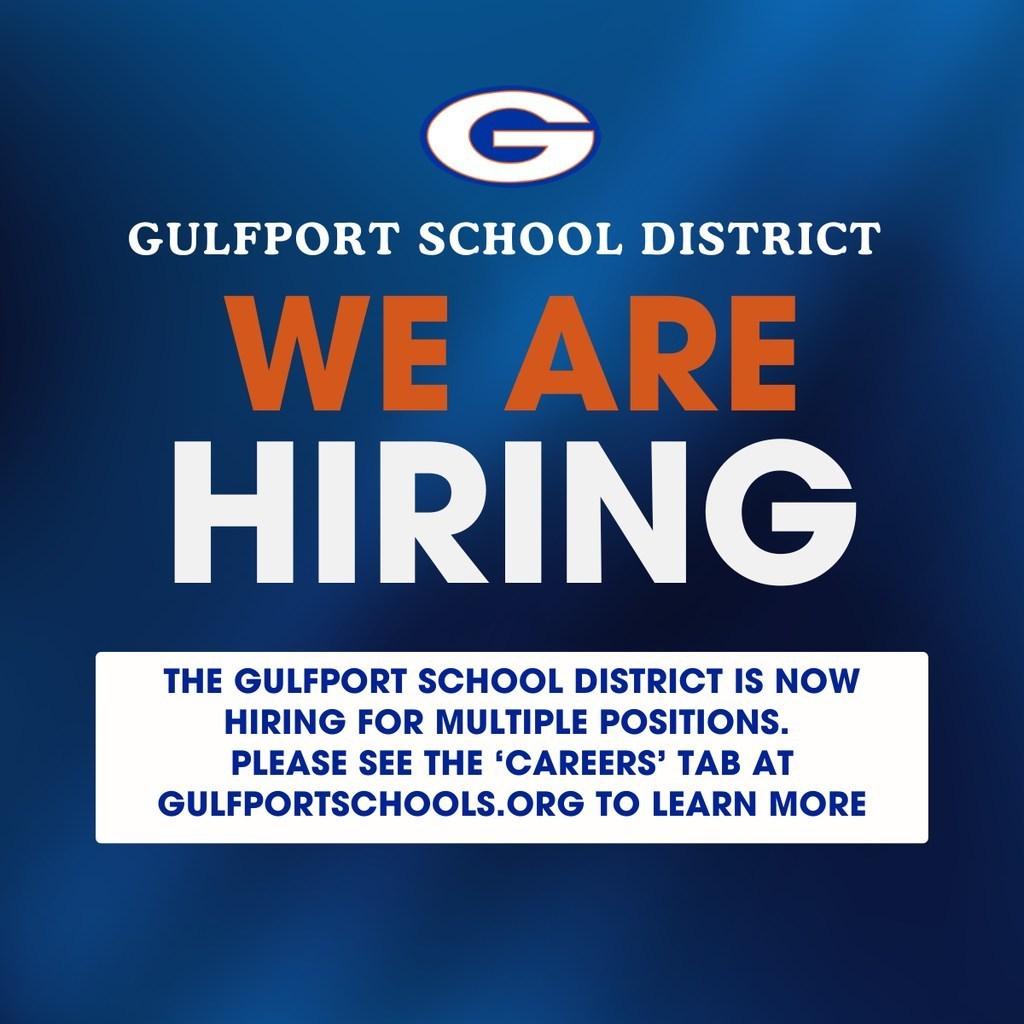 Gulfport School District is Hiring