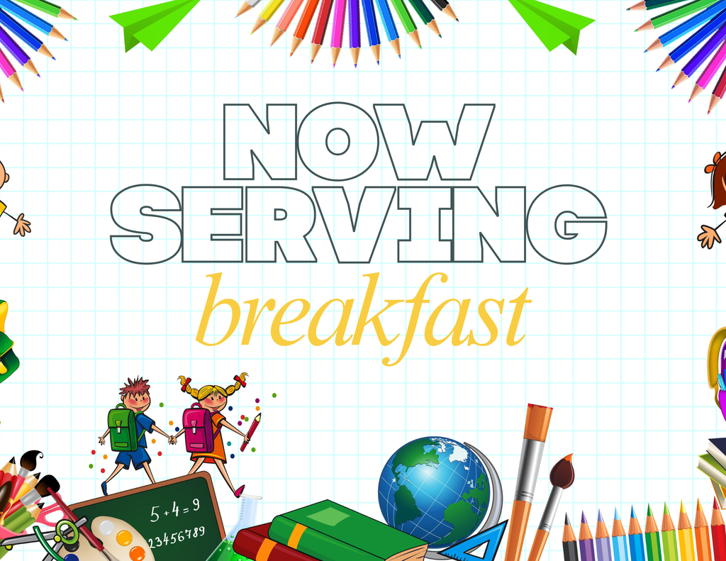 Now serving breakfast