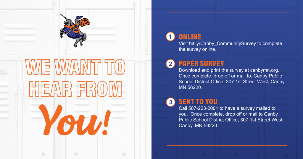 Canby Community Facility Survey