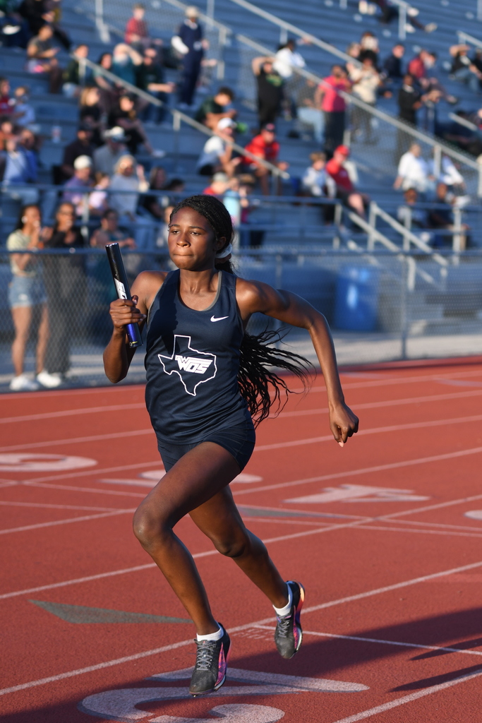 wos relay runner mid-stride