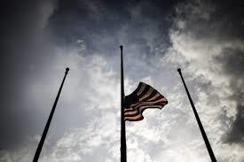 Flag at half mast