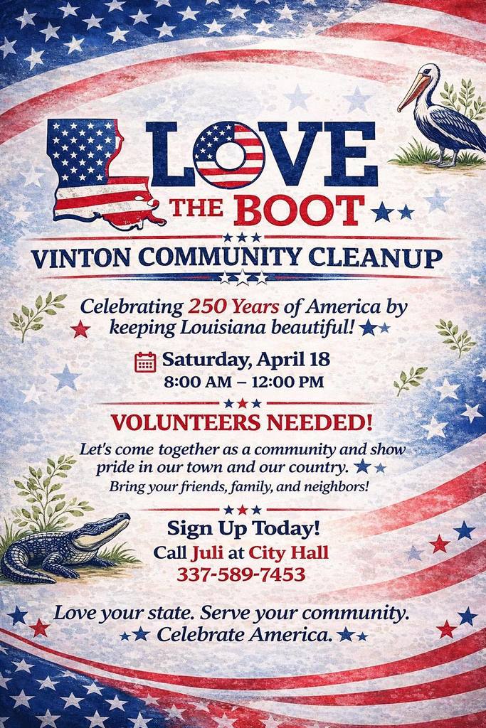 Volunteers Needed for Community Cleanup: Call Juli at 3375897453