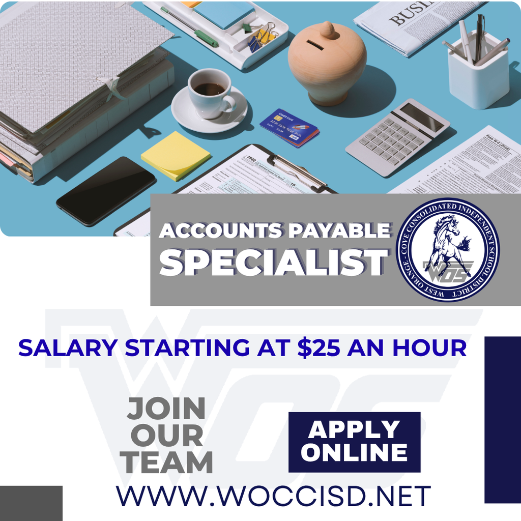 WOCCISD Accounts Payable job Posting