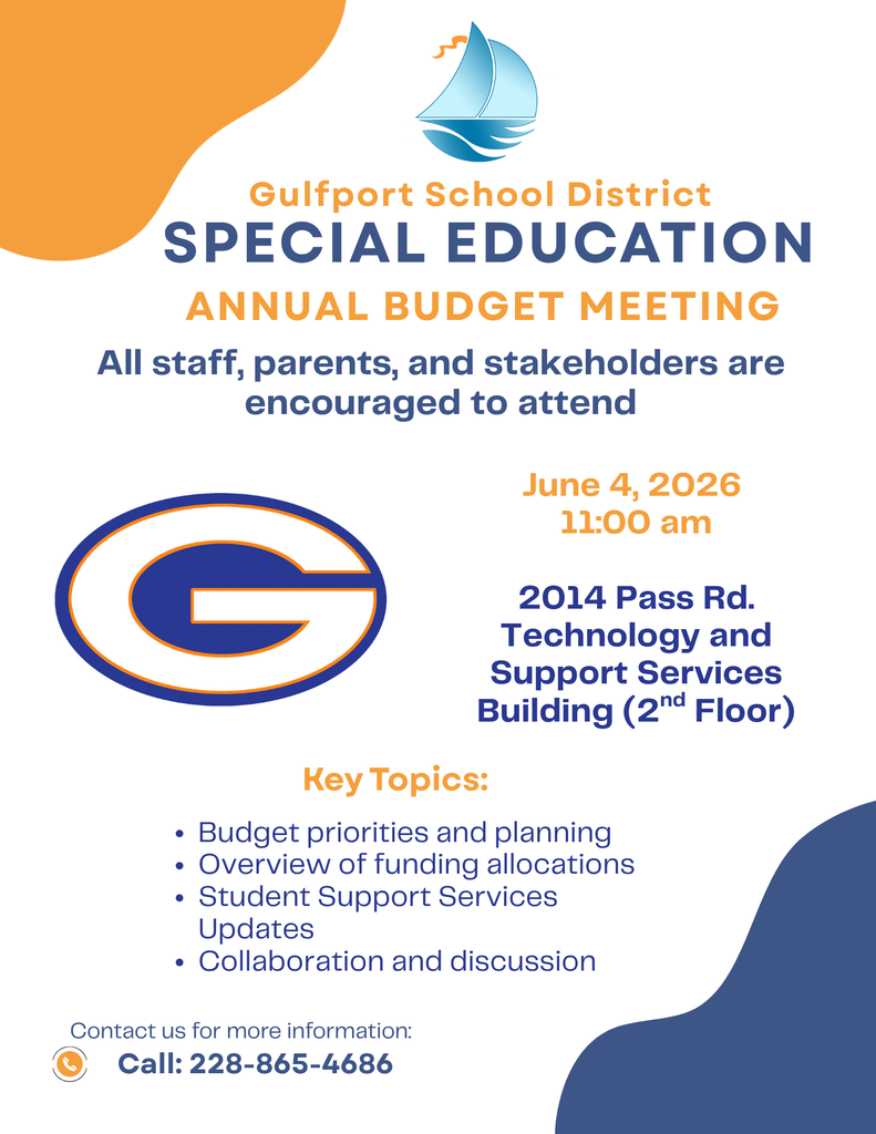 Special Education Annual Budget Meeting
