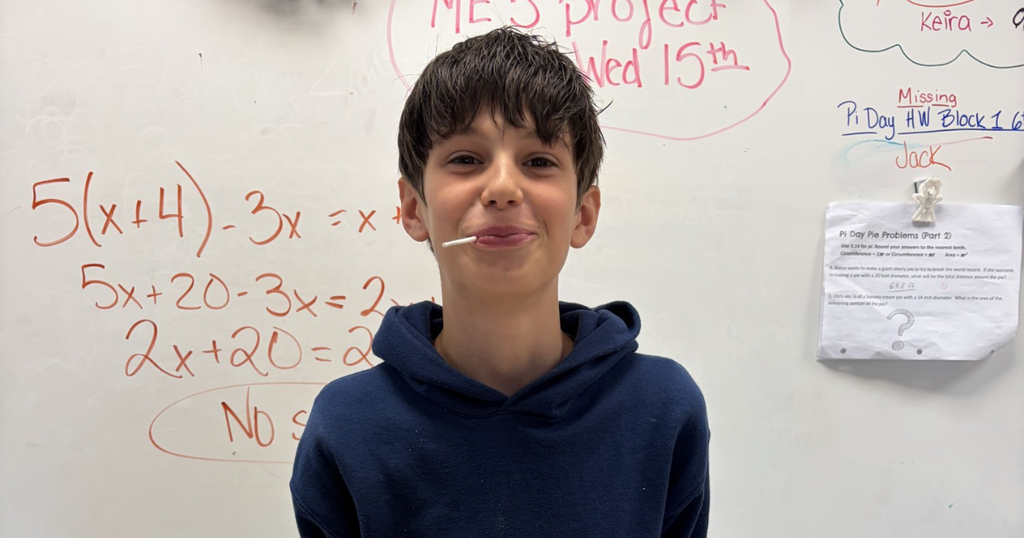 student who is an olympiad and first in math champion