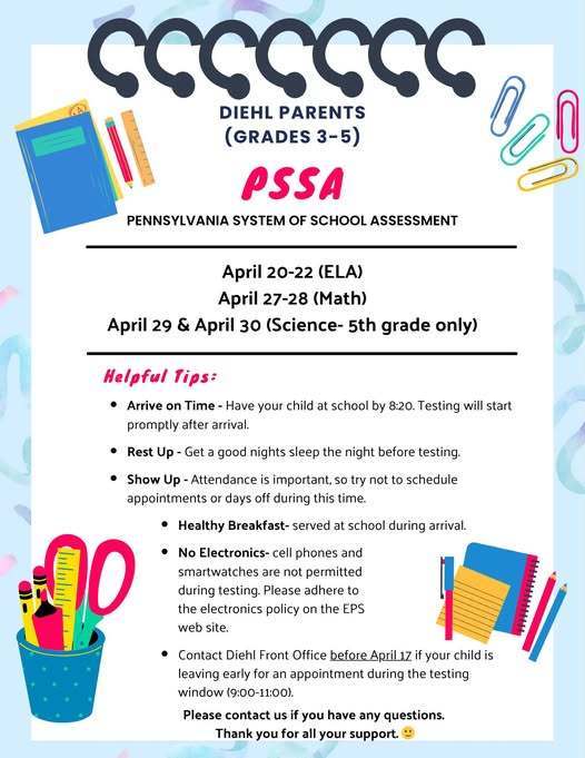 PSSA Flyer.