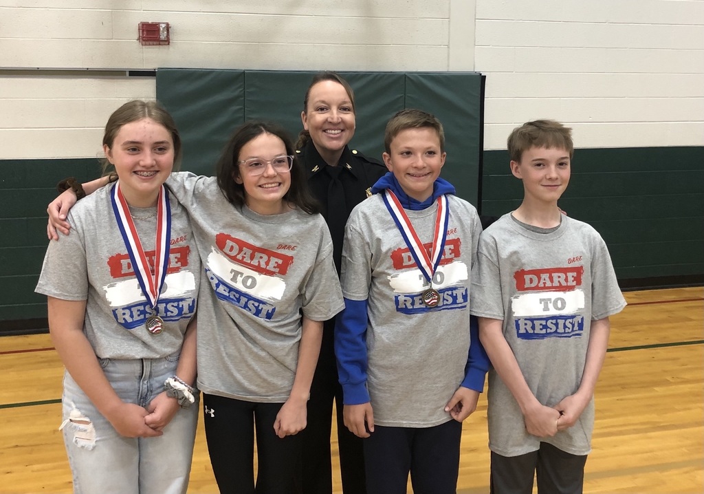 Florence DARE Essay winners with Teresa Chrisman
