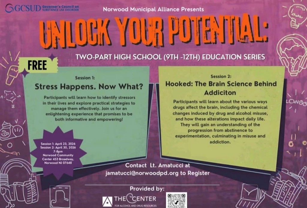 Municipal Alliance Program Flyers