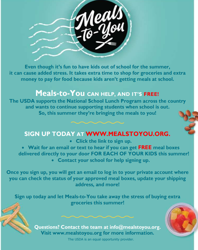 meals to you