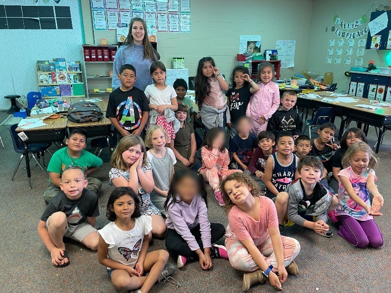 1st grade Dual Immersion students