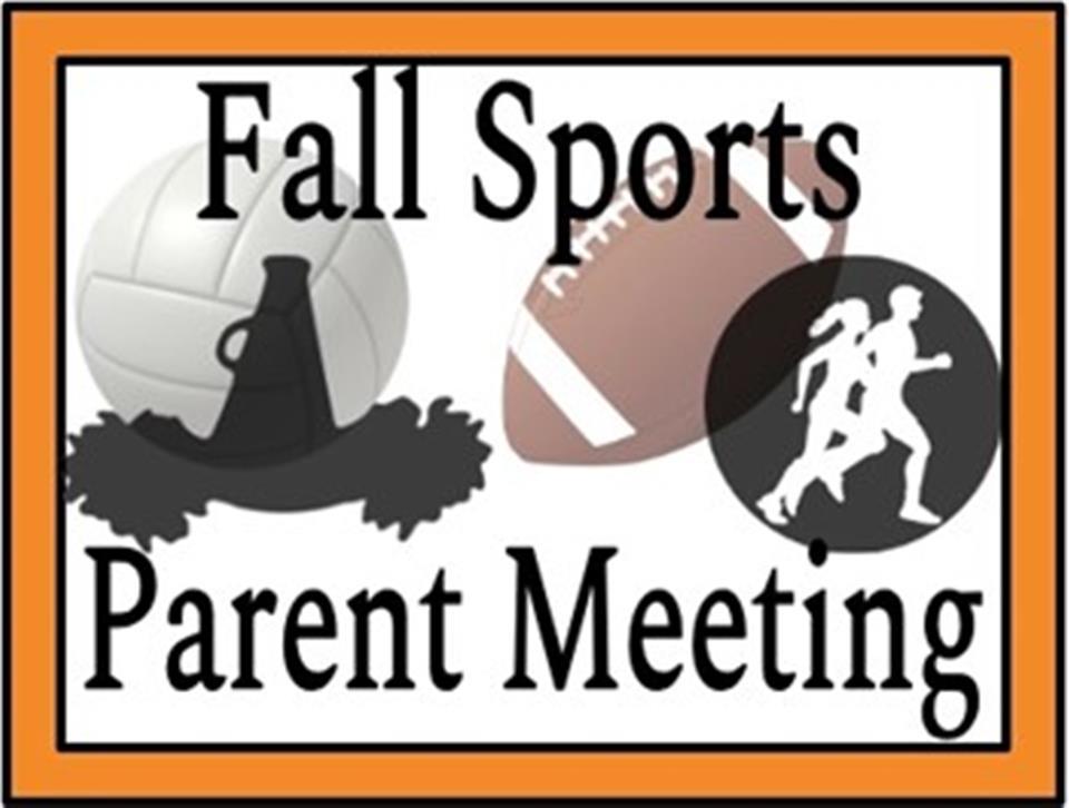 fall sports parent meeting