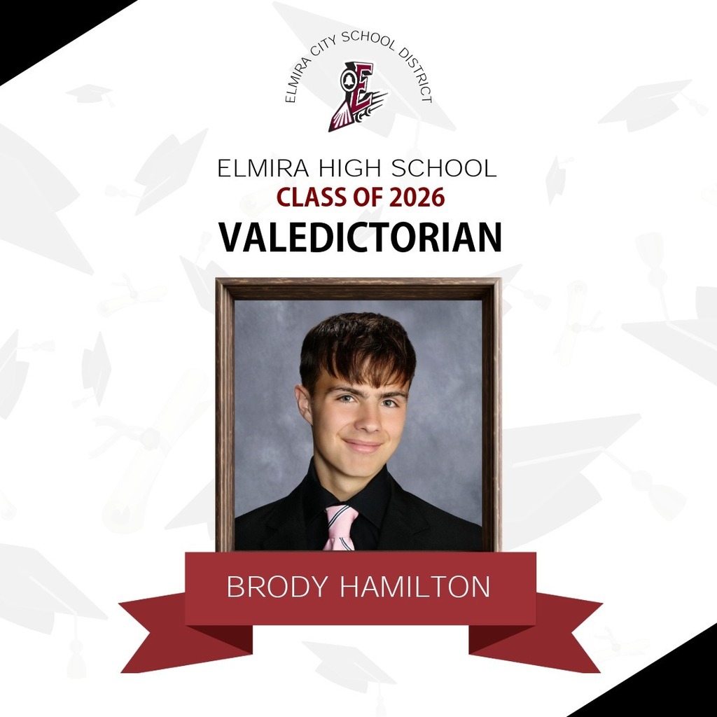 Brody Hamilton Elmira High School Valedictorian Class of 2026