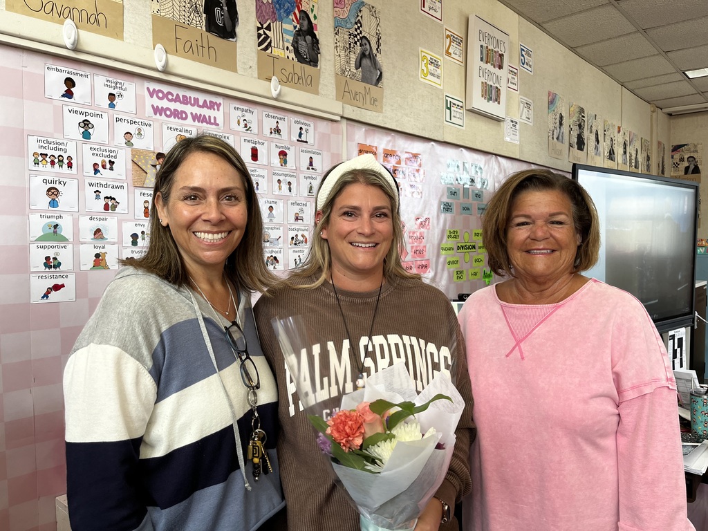 TOY Chelsea Stewart with Ms. Robinson and Mrs Stewart