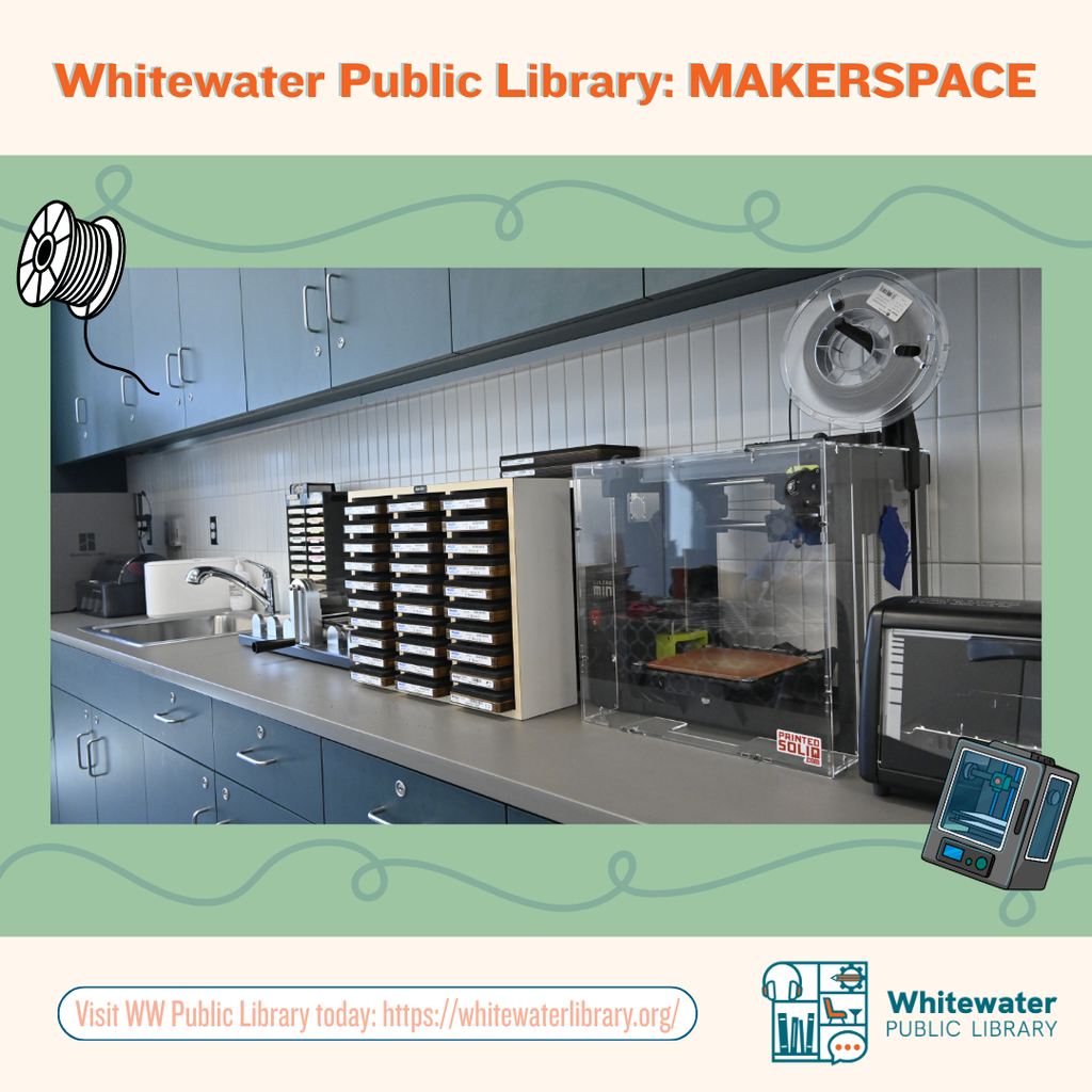 Makerspace: film and 3D-printer