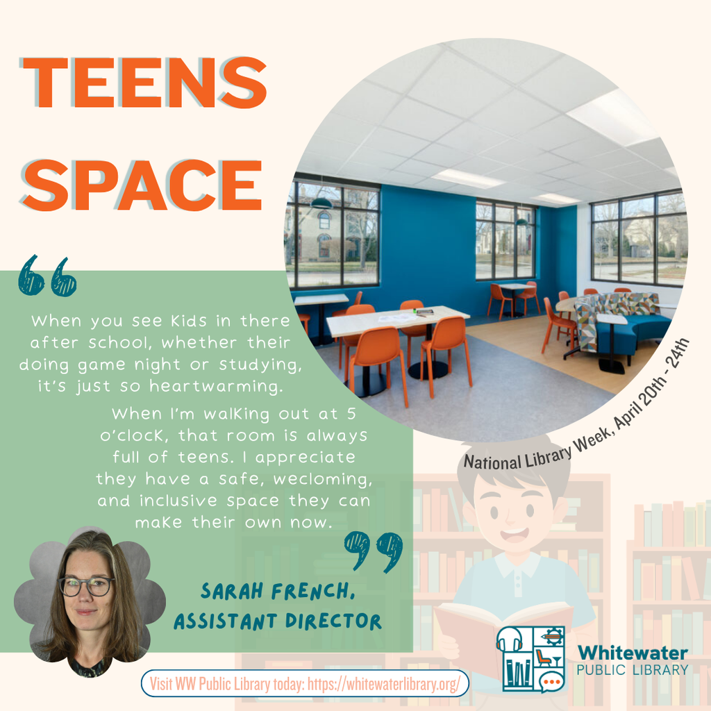 Teens Space: quote by Sarah French